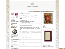 Tablet Screenshot of oriental-carpets.com